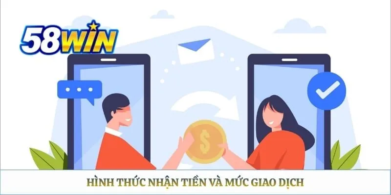 Rút Tiền 58WIN – Quy Trình Và Điều Kiện Duyệt Lệnh Nhanh Hình thức nhận tiền và mức giao dịch
