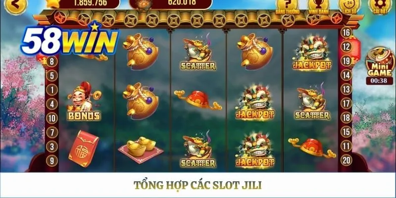 Tổng hợp các slot Jili